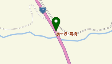 鶴ケ坂3号橋の地図画像