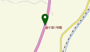 鶴ケ坂1号橋の地図画像