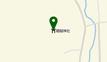 細越神社の地図画像