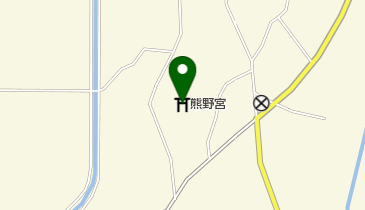 熊野宮の地図画像