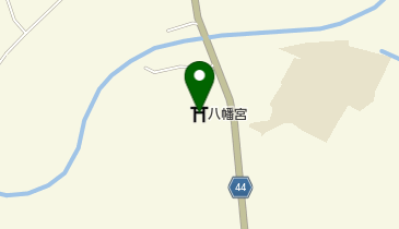 八幡宮の地図画像