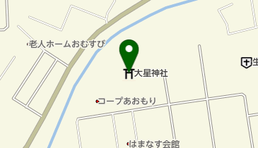 大星神社の地図画像