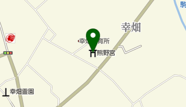 熊野宮の地図画像