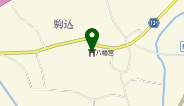 八幡宮の地図画像