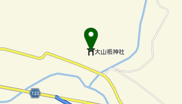 大山祇神社の地図画像
