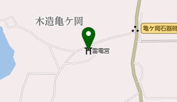 雷電宮の地図画像