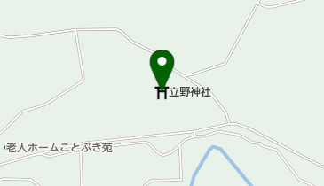 立野神社の地図画像