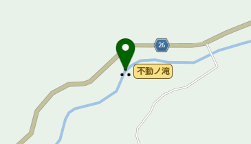 不動ノ滝の地図画像