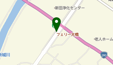 フェリー大橋の地図画像