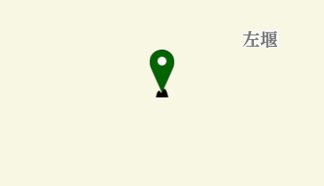 大阪山の地図画像