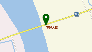 津軽大橋の地図画像