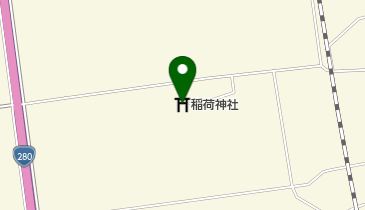 稲荷神社の地図画像