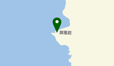 屏風岩の地図画像