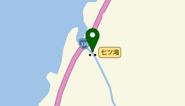七ツ滝の地図画像