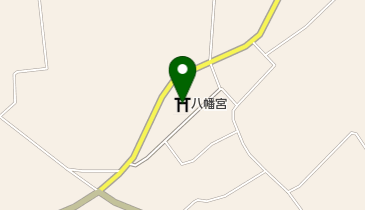 八幡宮の地図画像