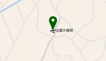 法量大権現の地図画像