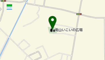 南山いこいの広場の地図画像