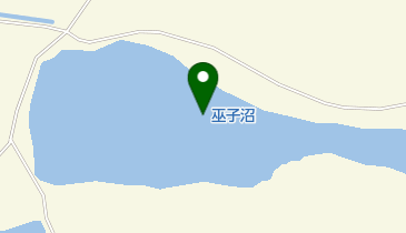 巫子沼の地図画像