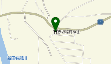 赤坂稲荷神社の地図画像