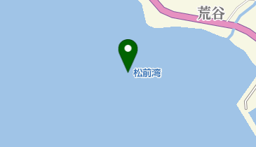 松前湾の地図画像