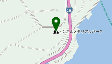 トンネルメモリアルパークの地図画像