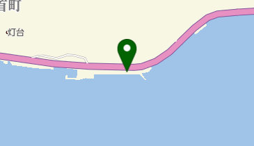 汐首岬の地図画像