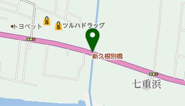 新久根別橋の地図画像