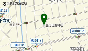 金刀比羅神社の地図画像