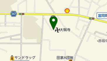 大稱寺の地図画像