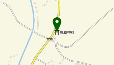 豊原神社の地図画像