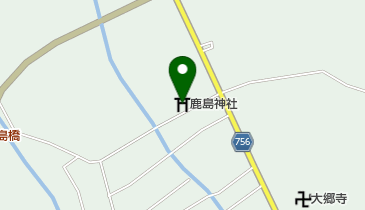 鹿島神社の地図画像