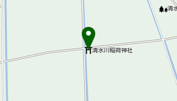 清水川稲荷神社の地図画像