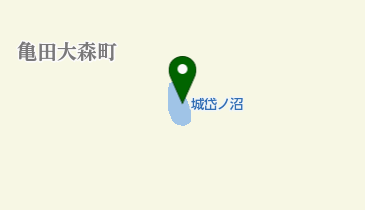 城岱ノ沼の地図画像