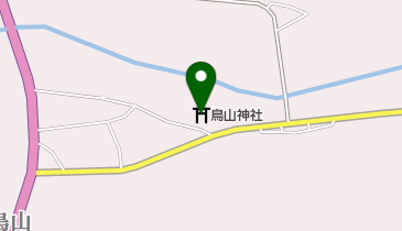 鳥山神社の地図画像