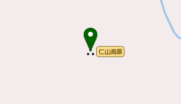 仁山高原の地図画像