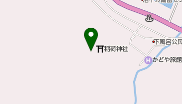 稲荷神社の地図画像