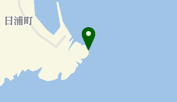 日浦岬の地図画像