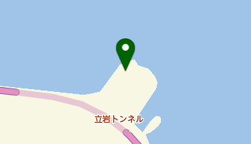 立岩岬の地図画像
