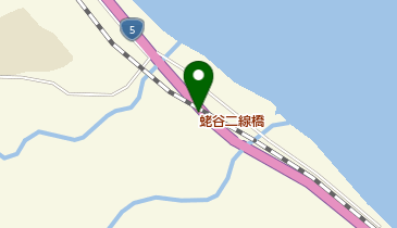 蛯谷二線橋の地図画像