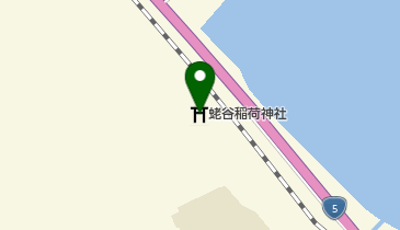 蛯谷稲荷神社の地図画像