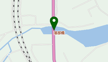 落部橋の地図画像