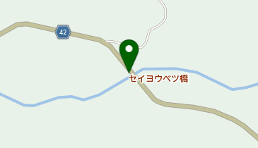 セイヨウベツ橋の地図画像