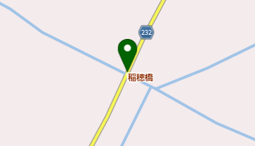 稲穂橋の地図画像