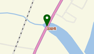 国縫橋の地図画像
