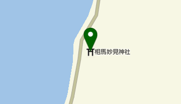 相馬妙見神社の地図画像