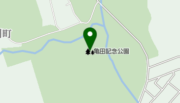 亀田記念公園の地図画像