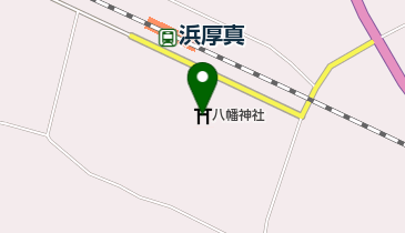八幡神社の地図画像