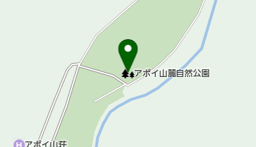 アポイ山麓自然公園の地図画像