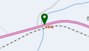 波恵橋の地図画像