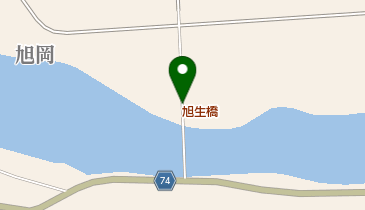旭生橋の地図画像